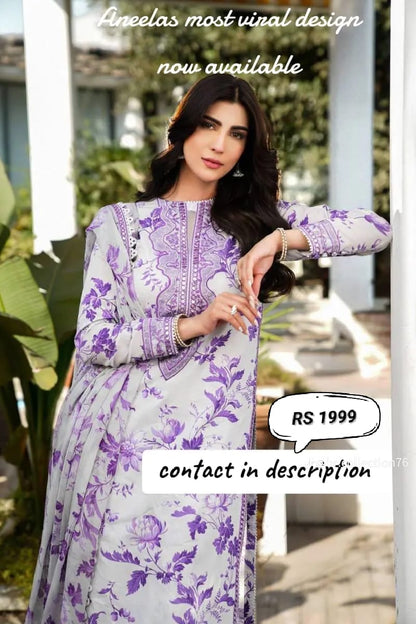 Lawn 3Pce Suit